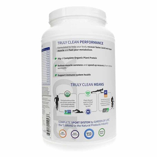 Organic Plant-Based Protein, GOLS